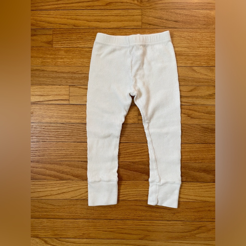 The Simple Folk waffle legging, undyed, 4-5 years